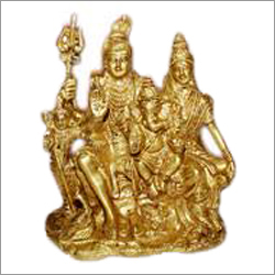 पीतल शिव पार्वती की मूर्तियाँ