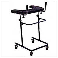 दो बटन वाला फोल्डिंग वॉकर