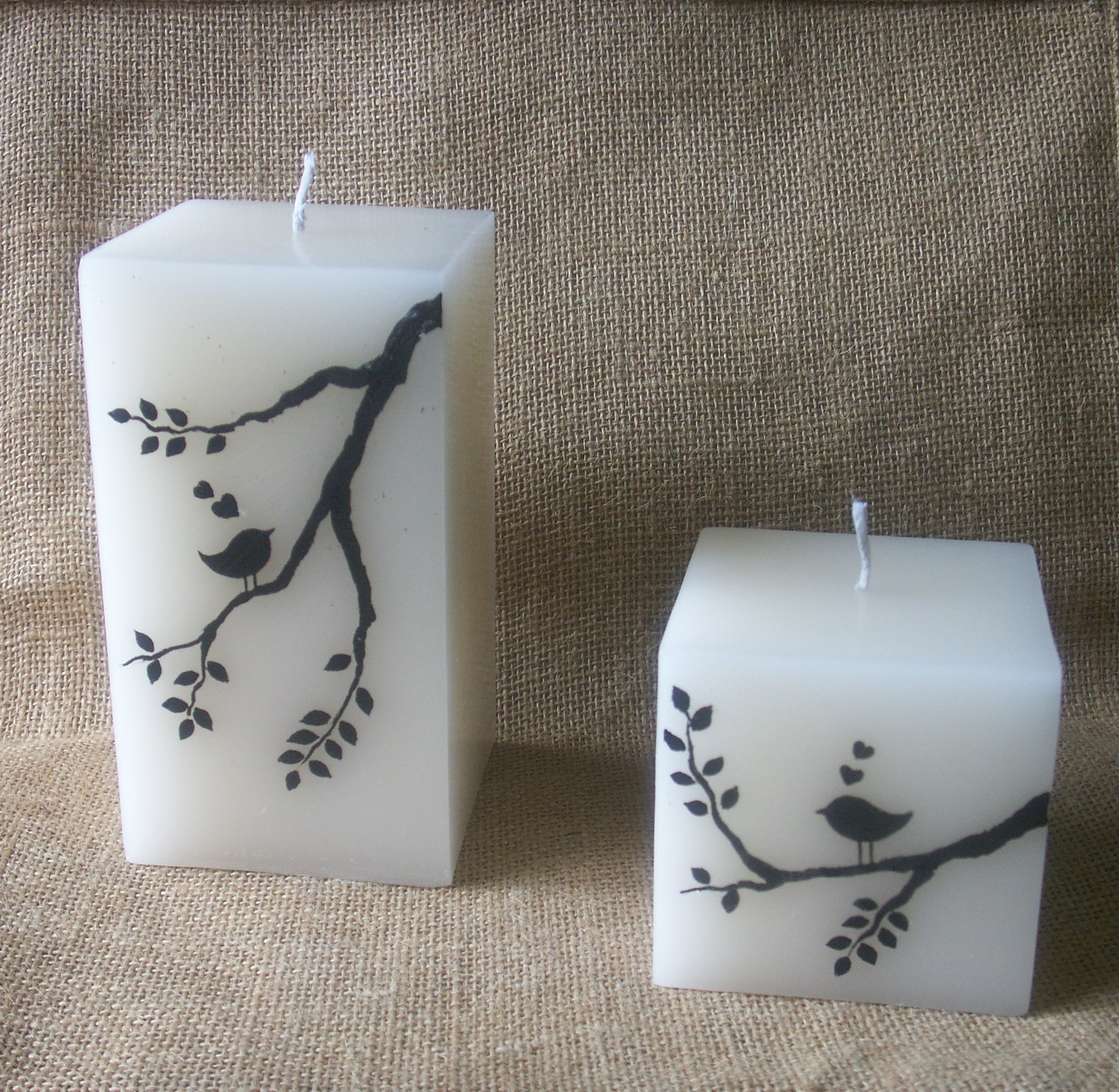 Decorative Cube Candles