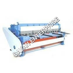 Shearing Machine - Iron Material, 5hp Power, 220-240v Voltage | Blue Color, 500kg Weight