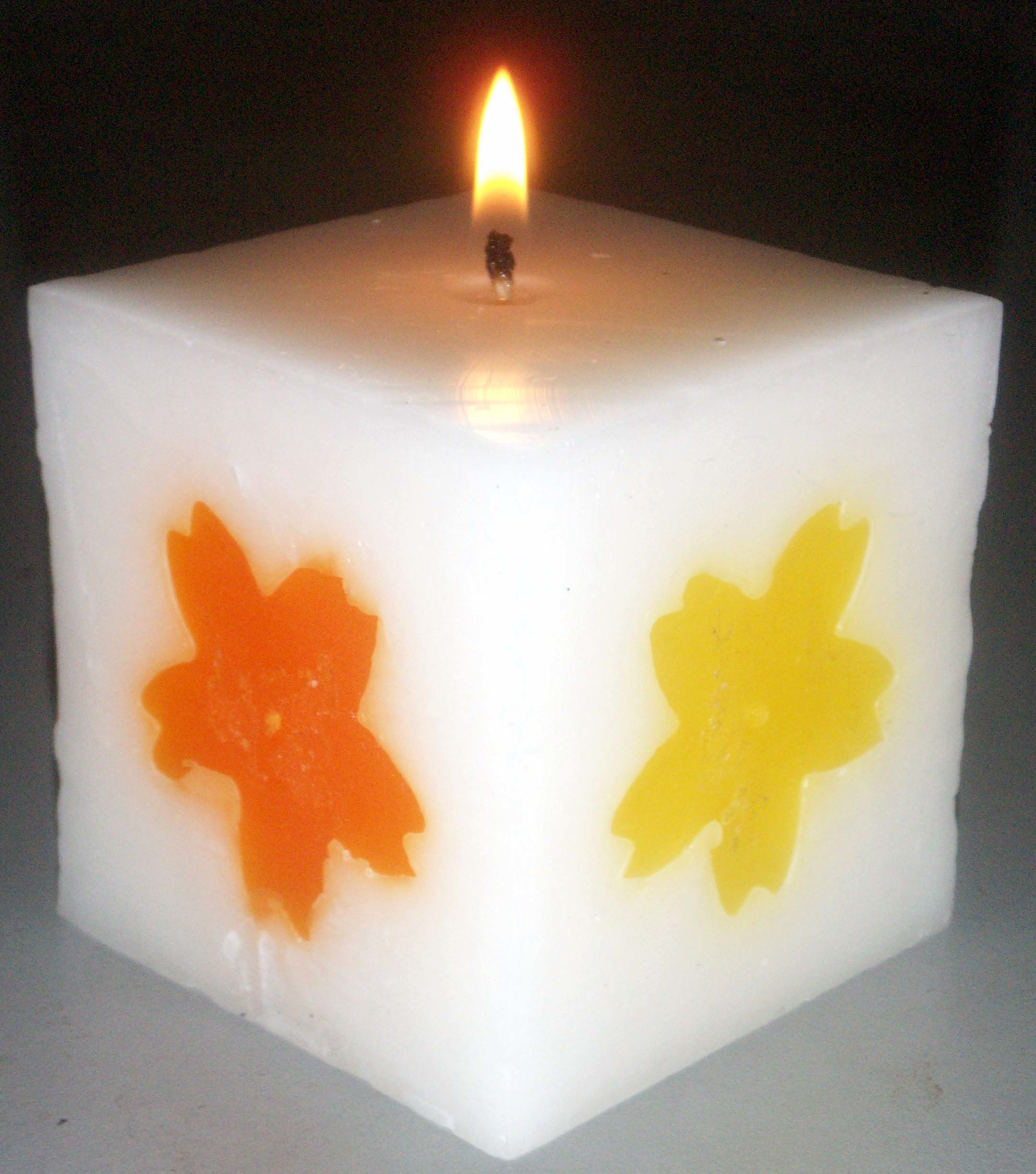 Decorative Cube Candles