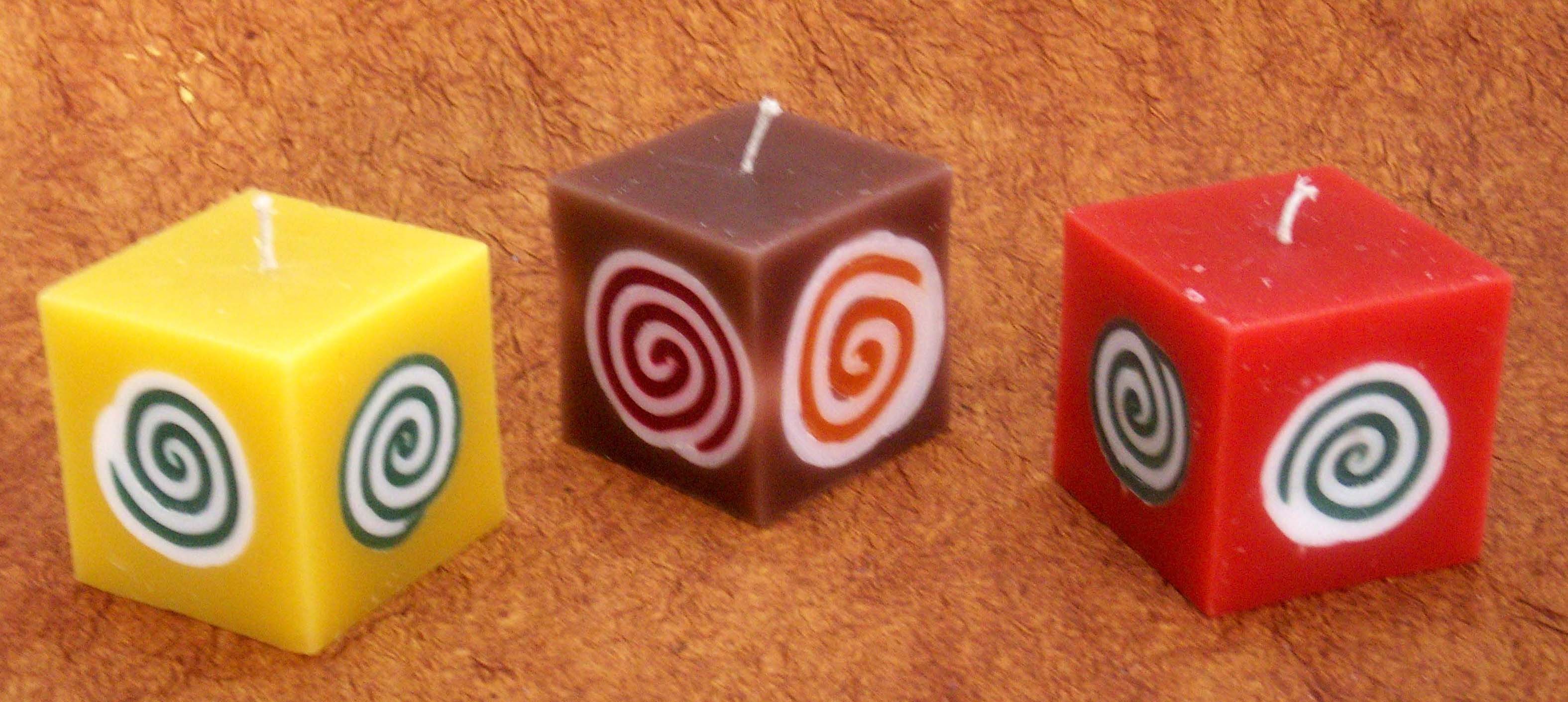 Decorative Cube Candles