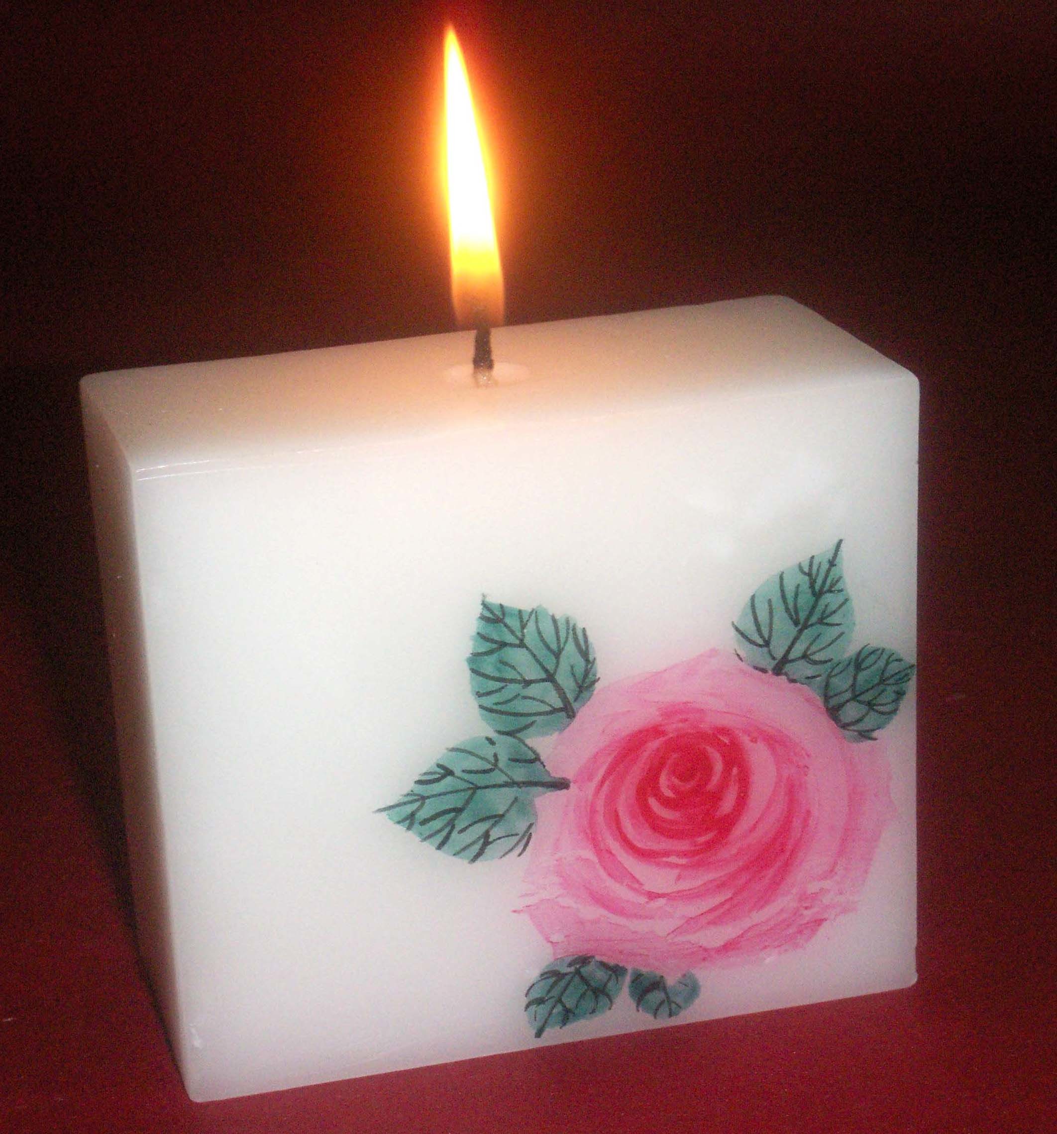 Decorative Cube Candles