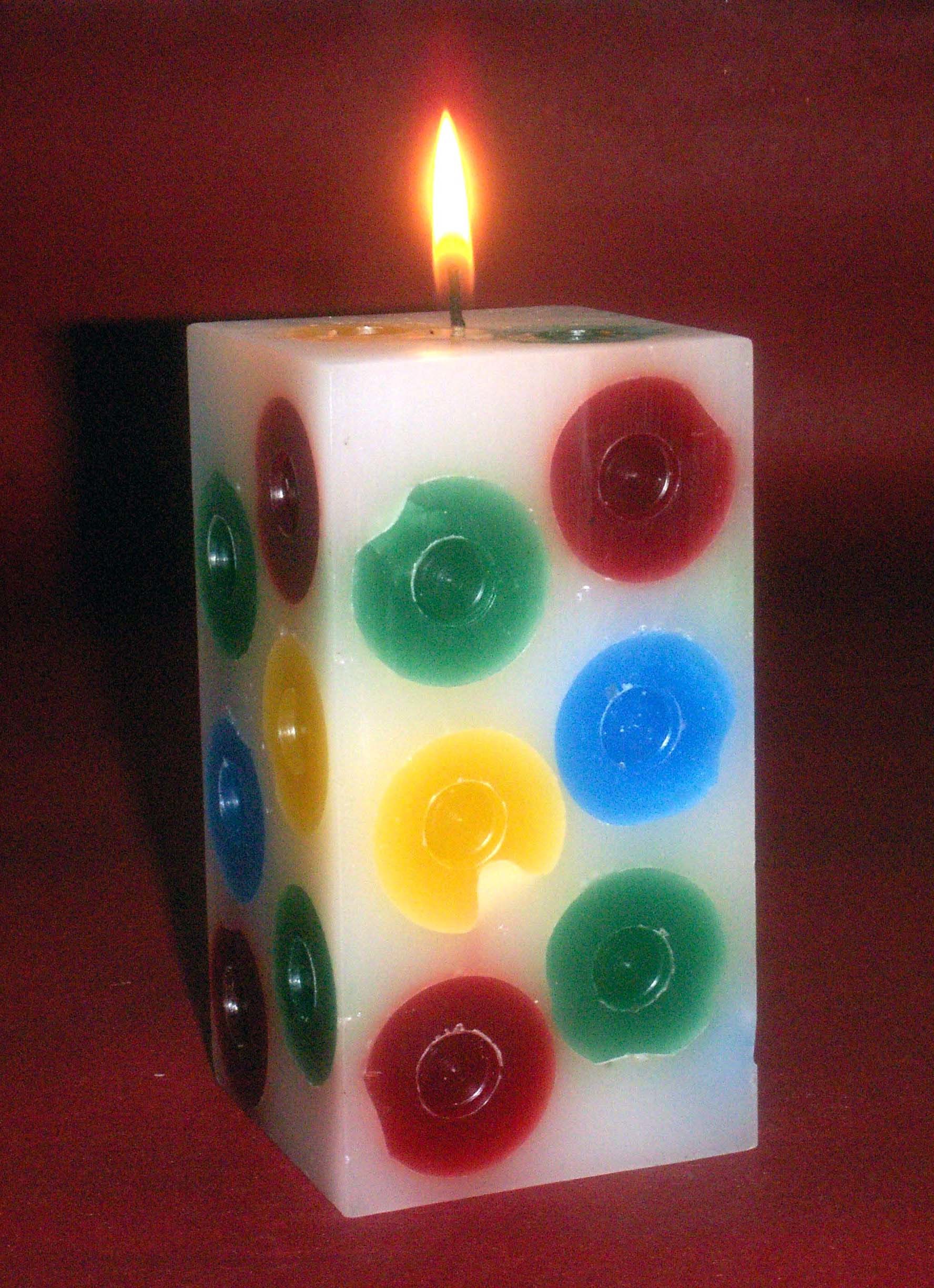 Decorative Cube Candles