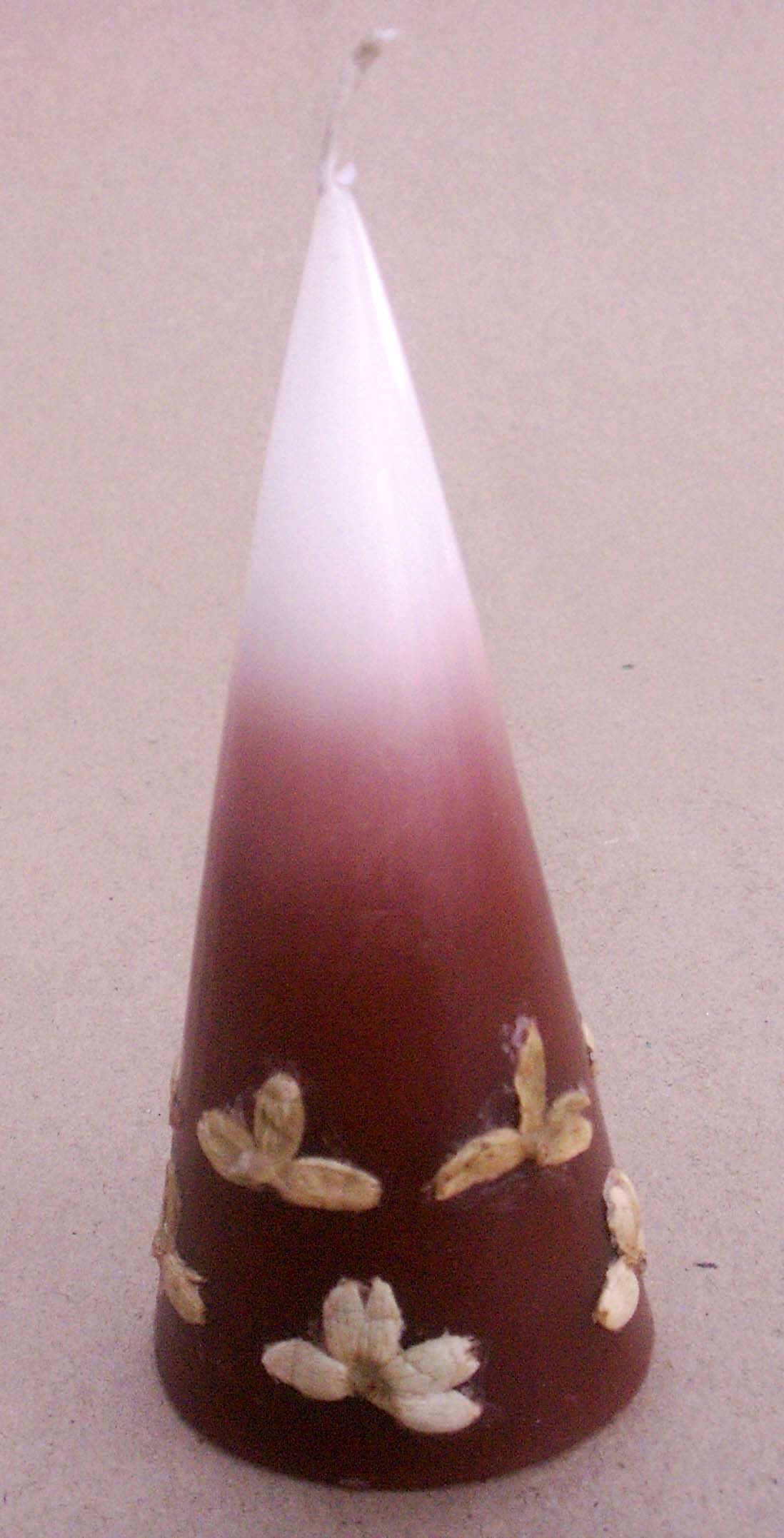 Decorative Cone Candles
