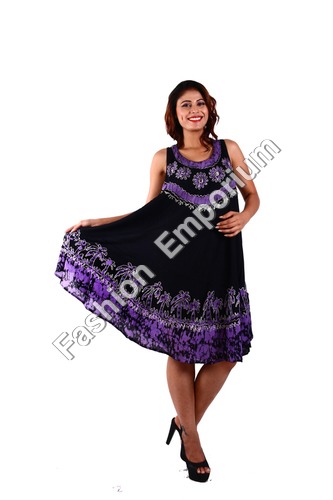 रेयॉन ड्रेस