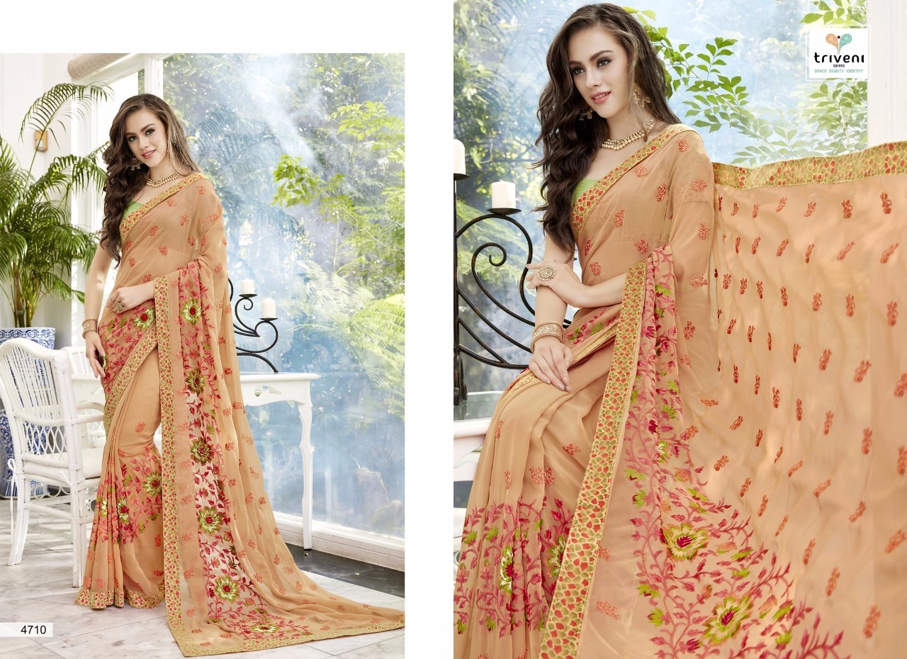 Fancy Printed Saree - Cotton Silk, Embroidered Pattern, Multicolor, Lace Closure, Suitable For All Seasons With Intricate Thread Work