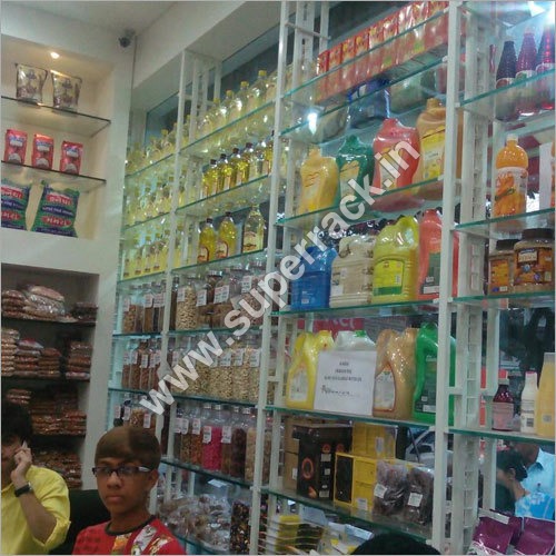 किराना दुकान की रैक