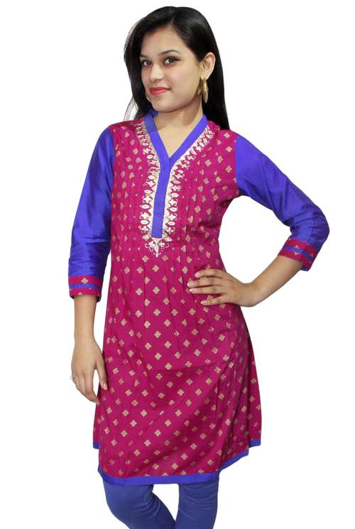 COTTON PRINTED MIX N MATCH KURTI
