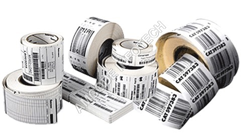 व्हाइट बारकोड लेबल