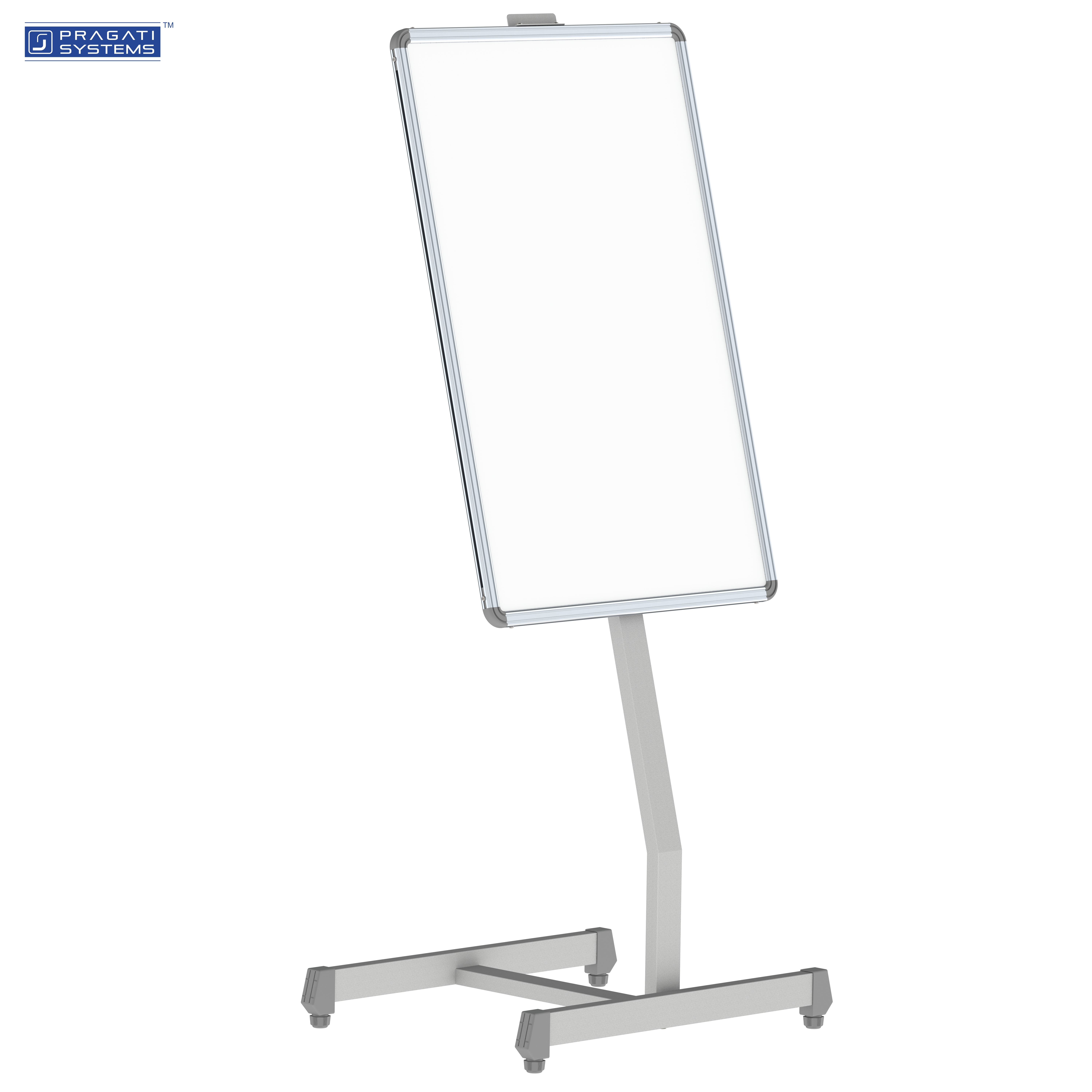 Lobby & Welcome Board Display Stand - Crca Steel, 154cm X 60cm X 50cm, Nickel Grey | Rigid & Stable Structure, Multi-directional Stability, Minimal Design, Ideal For Promotions