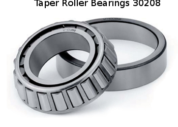 Taper Roller Bearings 30208 Bore Size: 10- 80 Mm