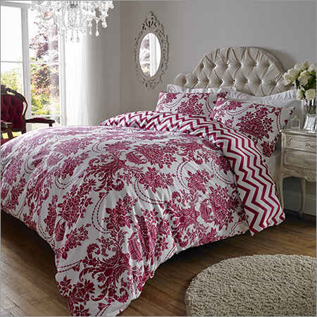 As Per Required Red White Bed Sheet