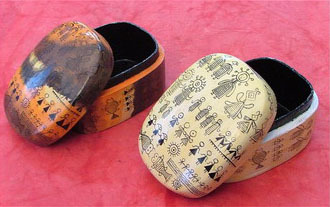 Paper Mache Tabletops #1