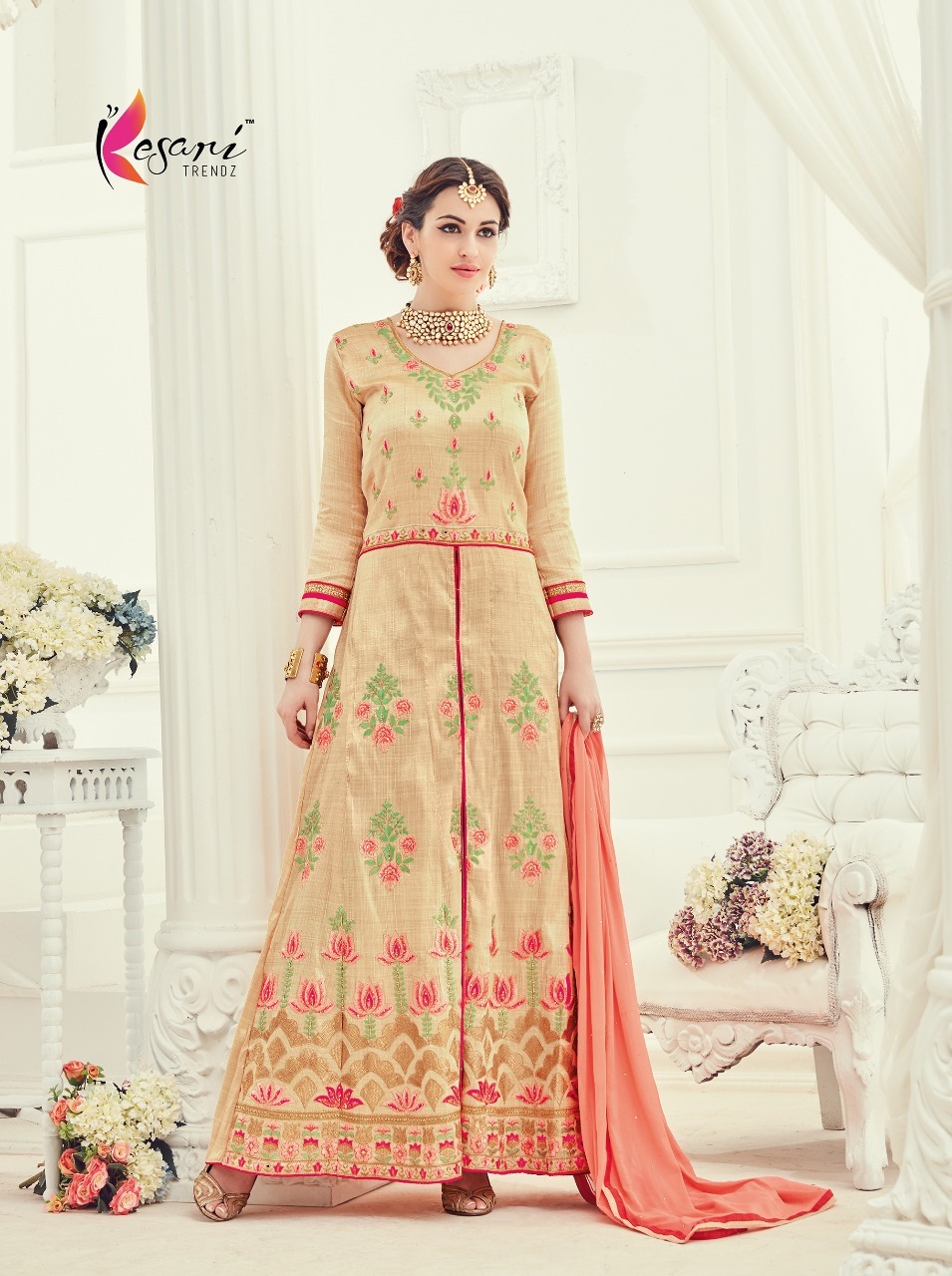 Silk Fabrics Salwar Kameez