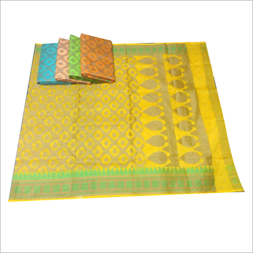 Yellow Colored Banarasi Saree