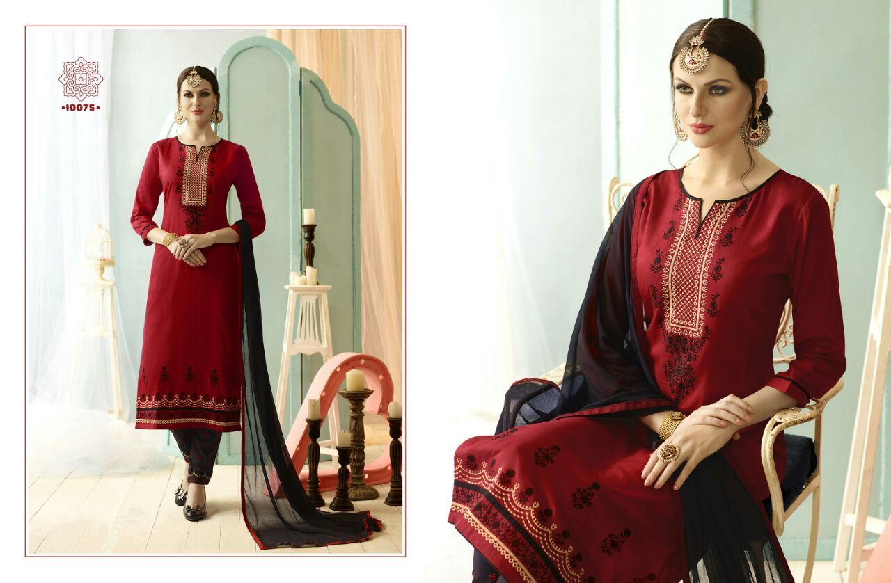Cotton Printed Work Suits