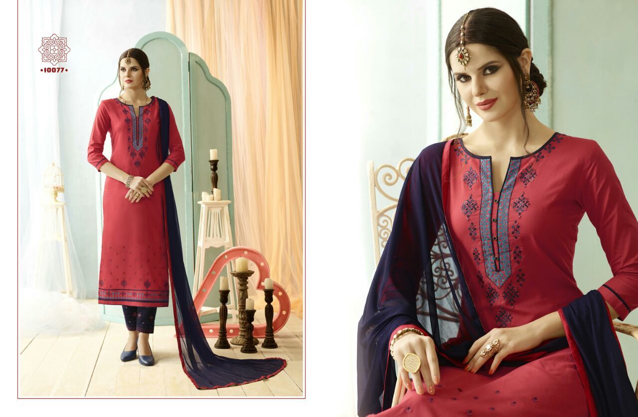 Cotton Printed Work Suits