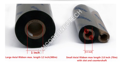 ज़ेबरा बारकोड प्रिंटर रिबन आयाम: 11.8 X 6.4 X 6.3 मिलीमीटर (मिमी)