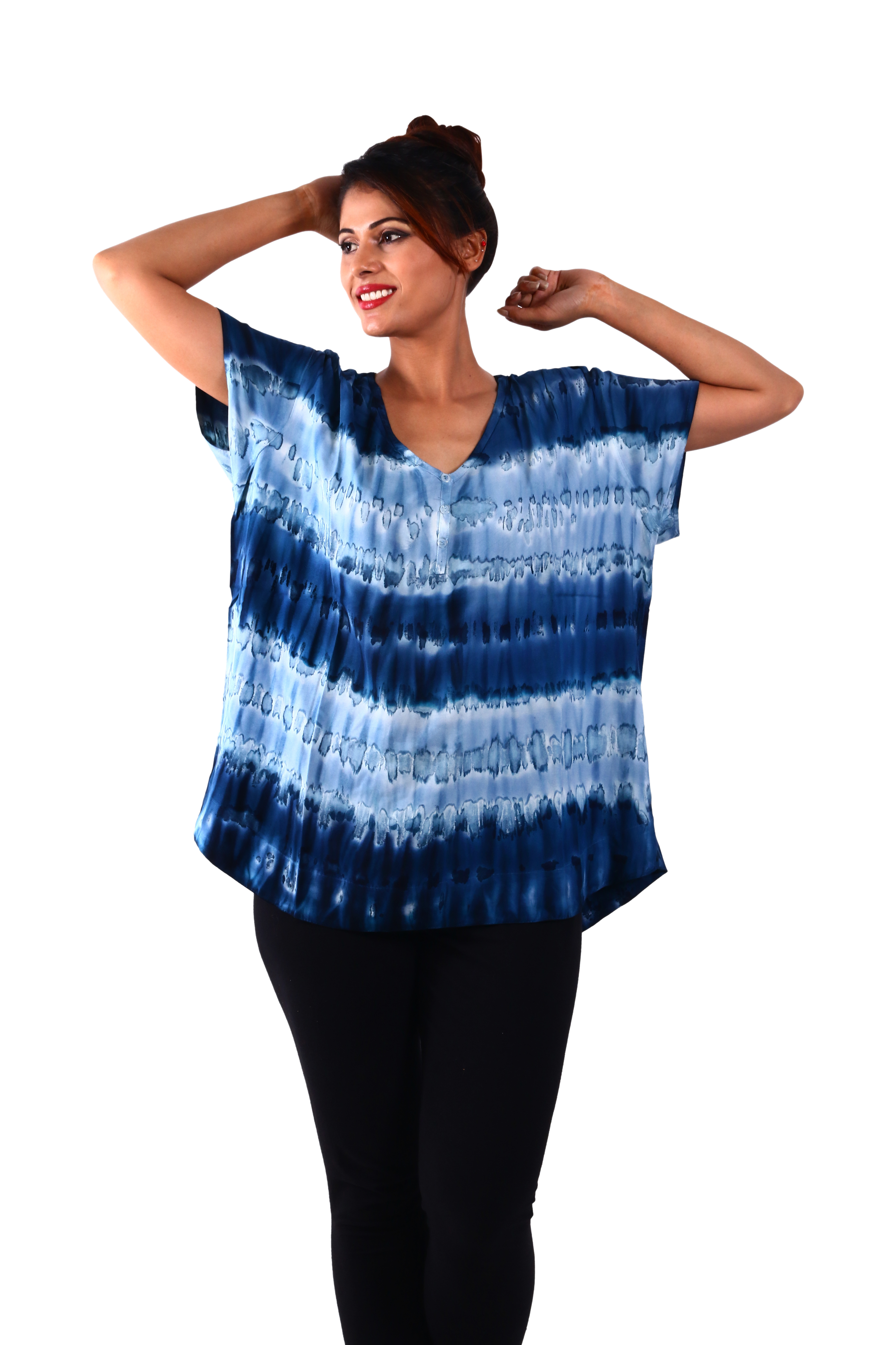 Purple Rayon Blouse