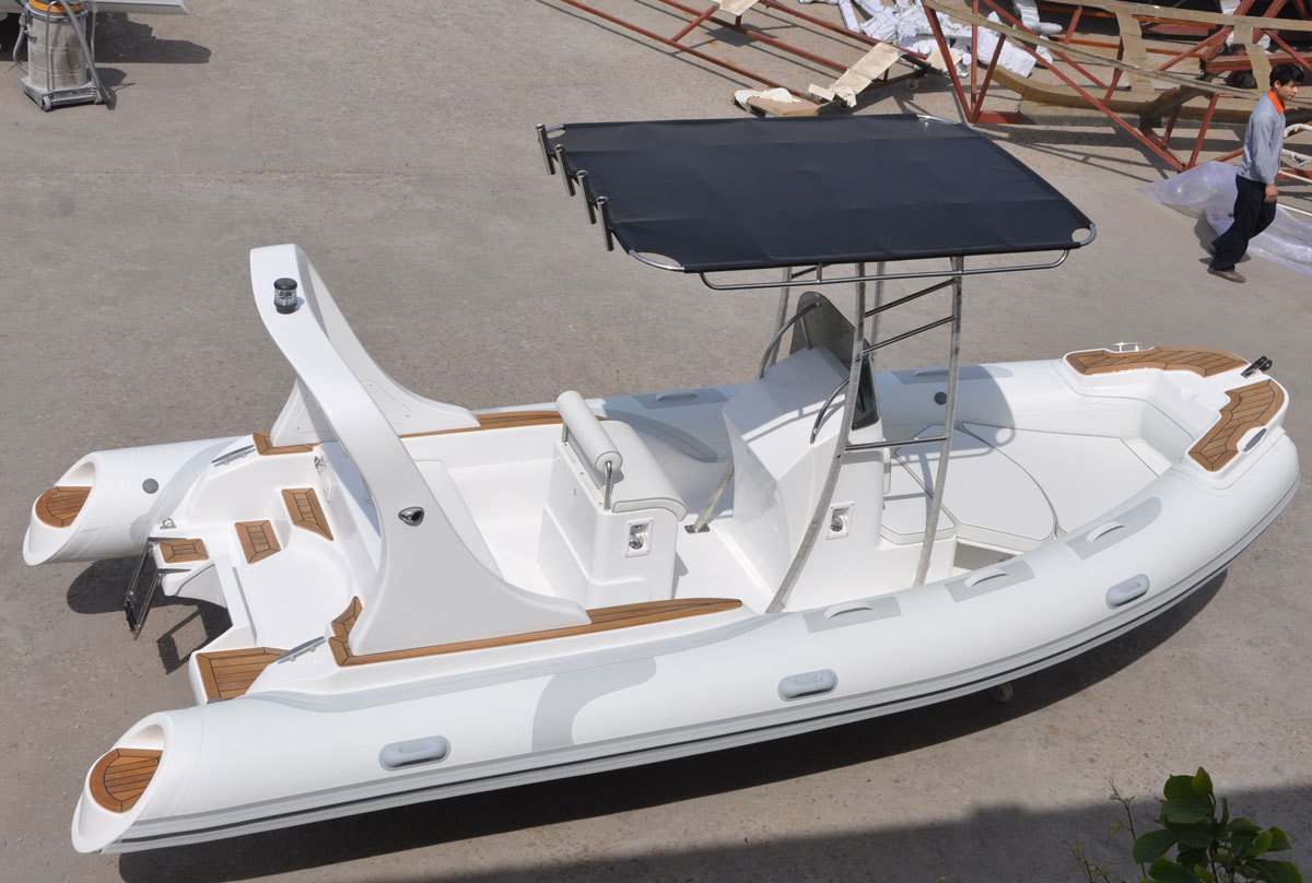 Liya 19 Feet Hypalon Semi Rigid Inflatable Boat Rib Speed Boats For Sale Engine Type: Outboard