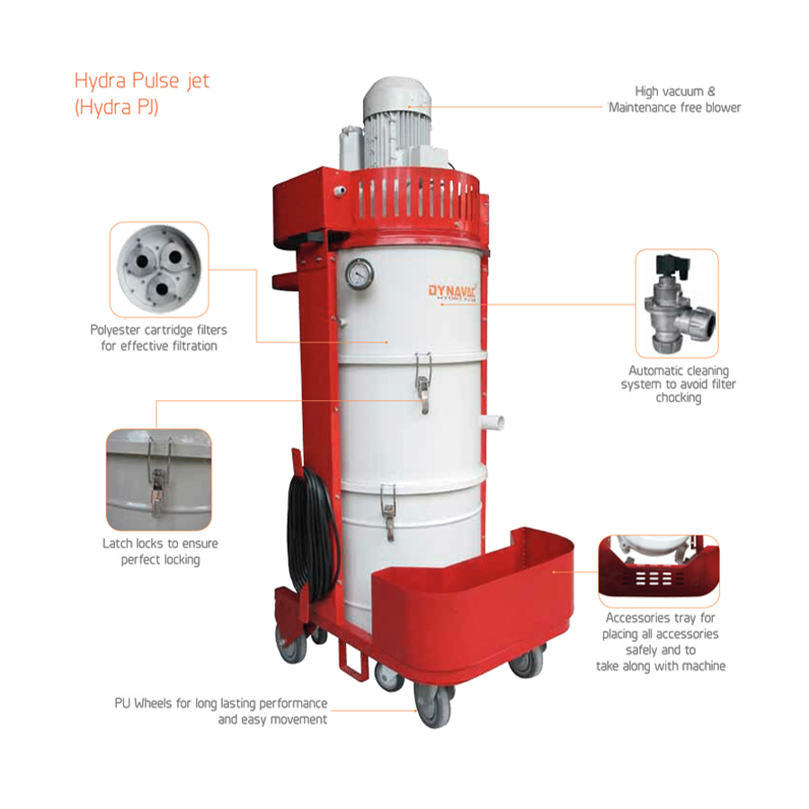 Pulse Jet Vacuum Cleaner Dimension(l*w*h): 0.8x0.65x1.7 Meter (M)
