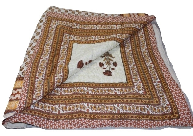 100% Cotton Printed Double Quilt