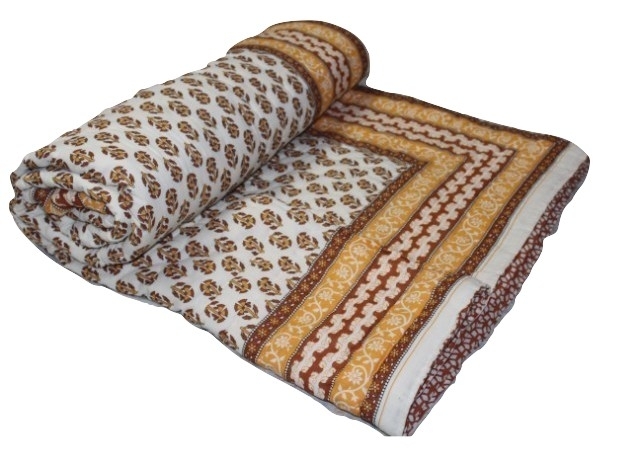 100% Cotton Printed Double Quilt
