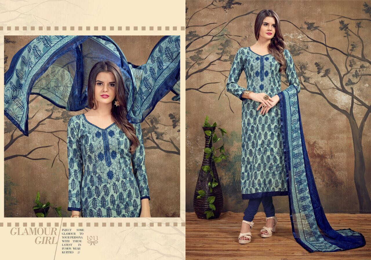 Brown Designer Printed Suits