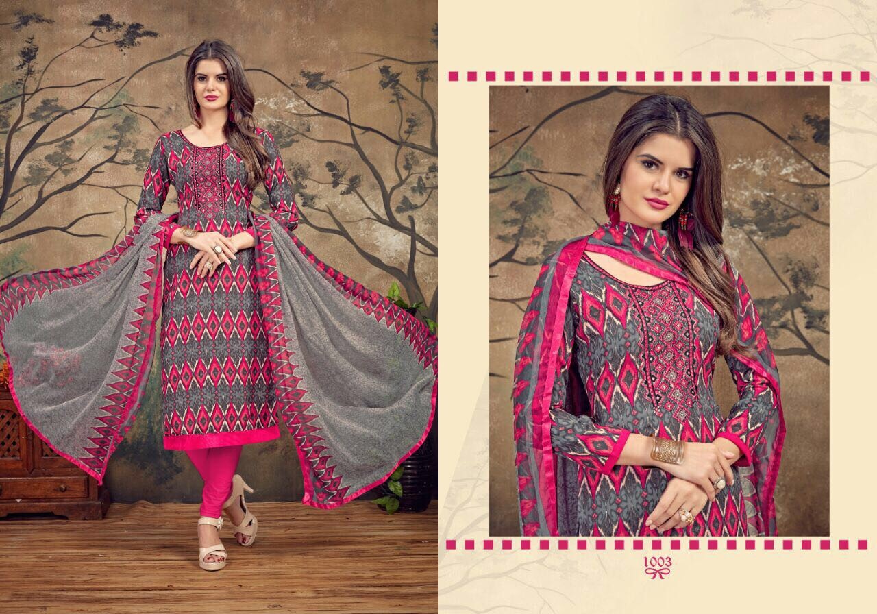 Brown Designer Printed Suits
