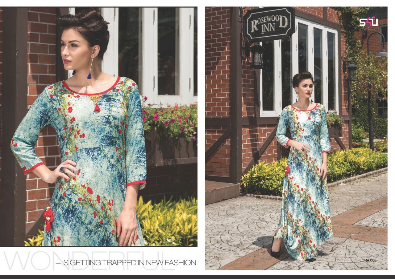 Rayon Printed Kurti
