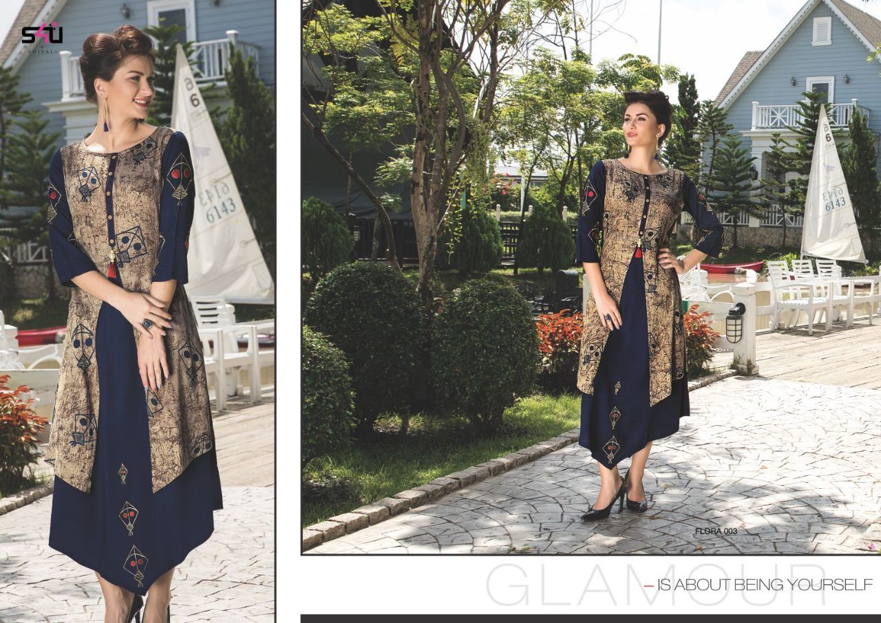 Rayon Printed Kurti