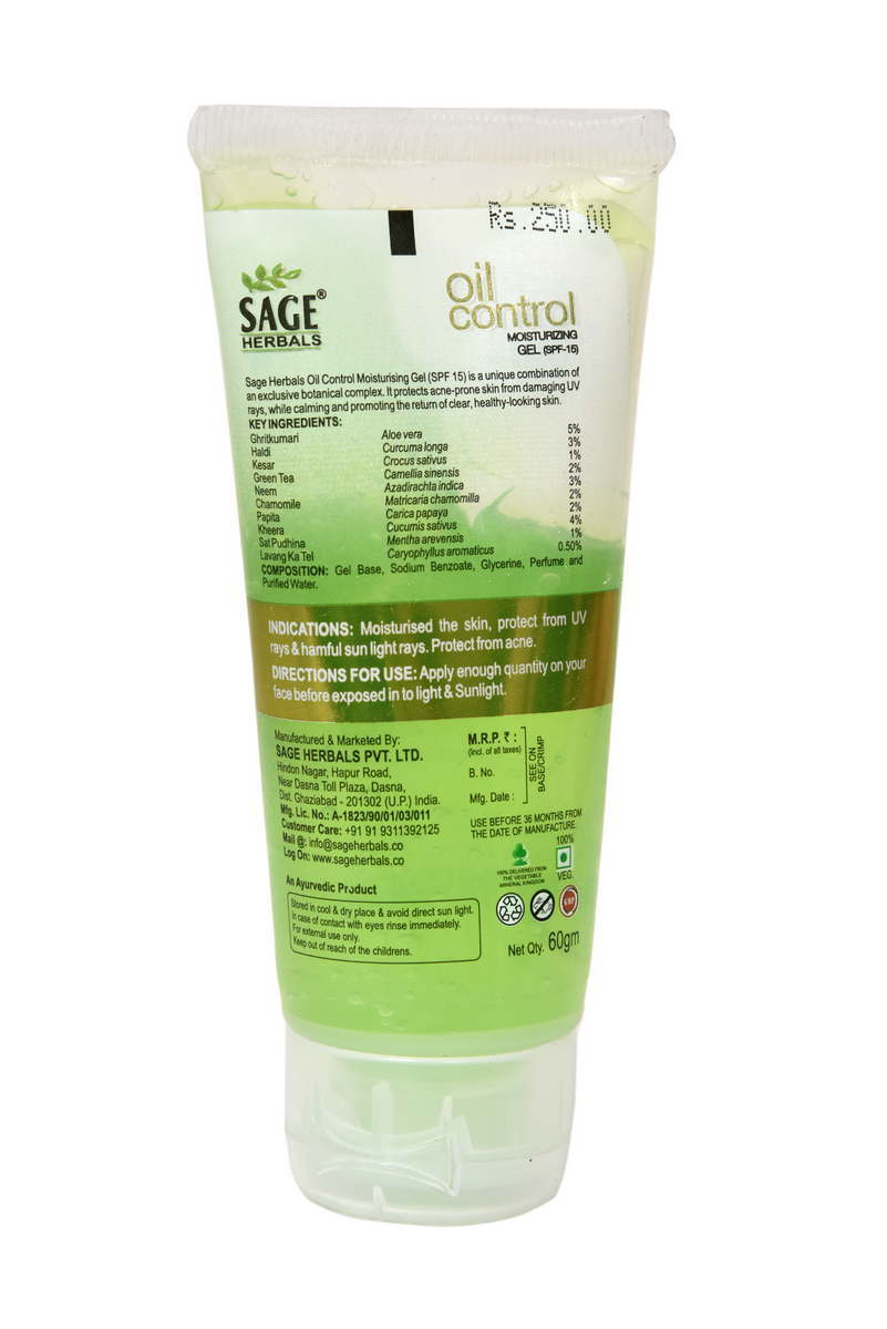 Oil Control Moisturing Gel