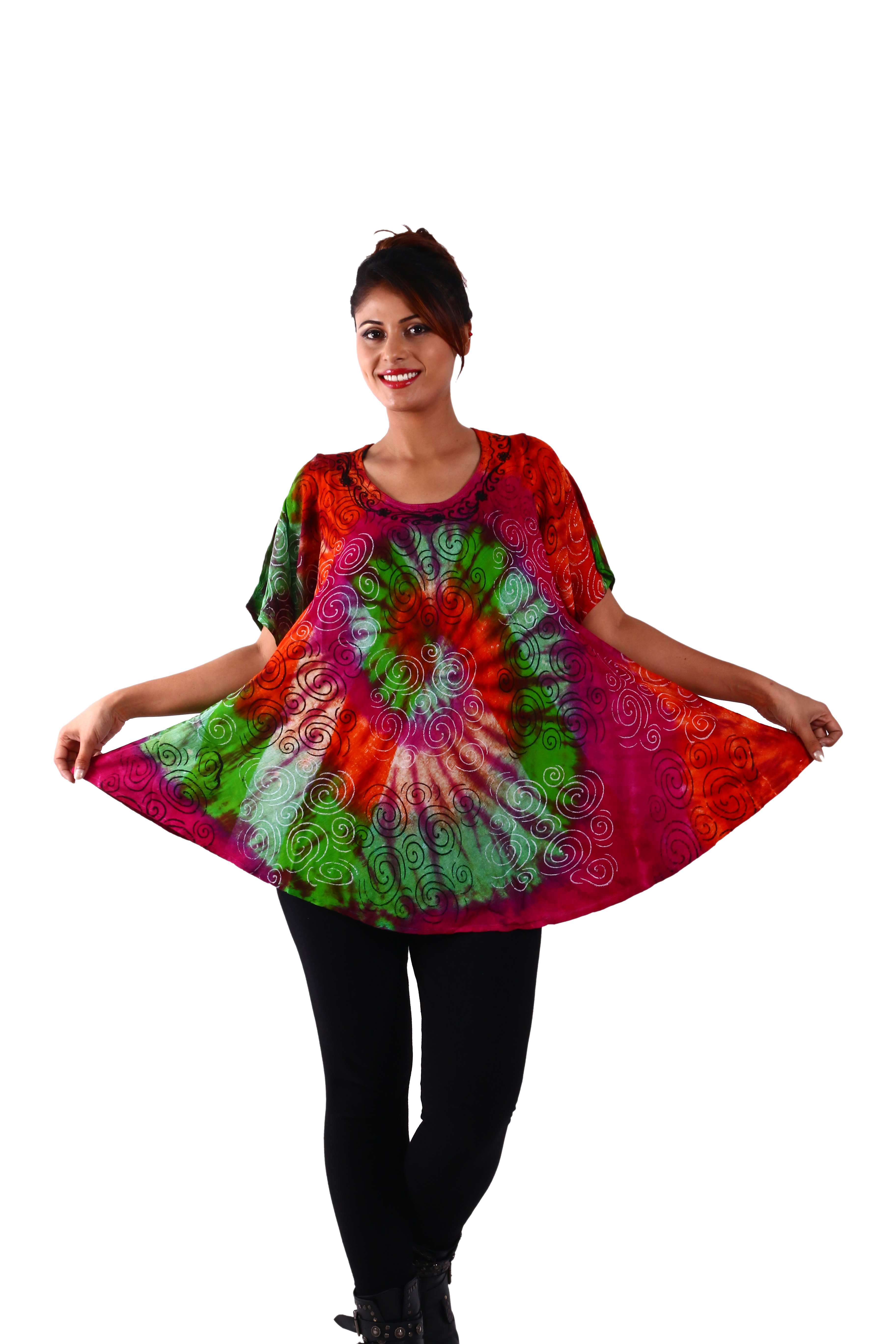 Rayon Blouse - Multicolor, Sleeveless Casual Dress | Quick Dry, Washable, No Fade, Dry Cleaning Friendly, Available In Sizes Xs-xxxl