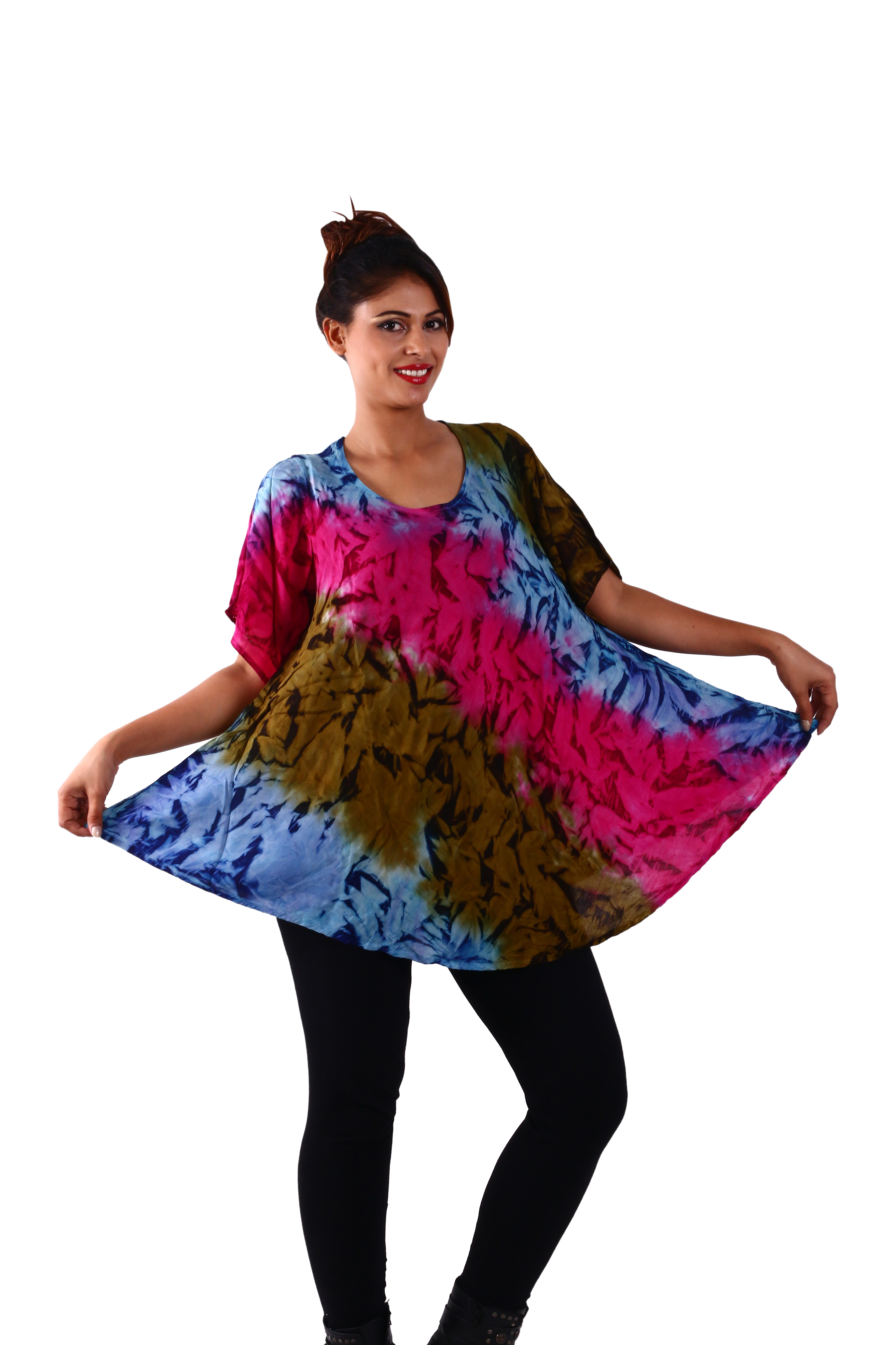 Multicolor Rayon Blouse
