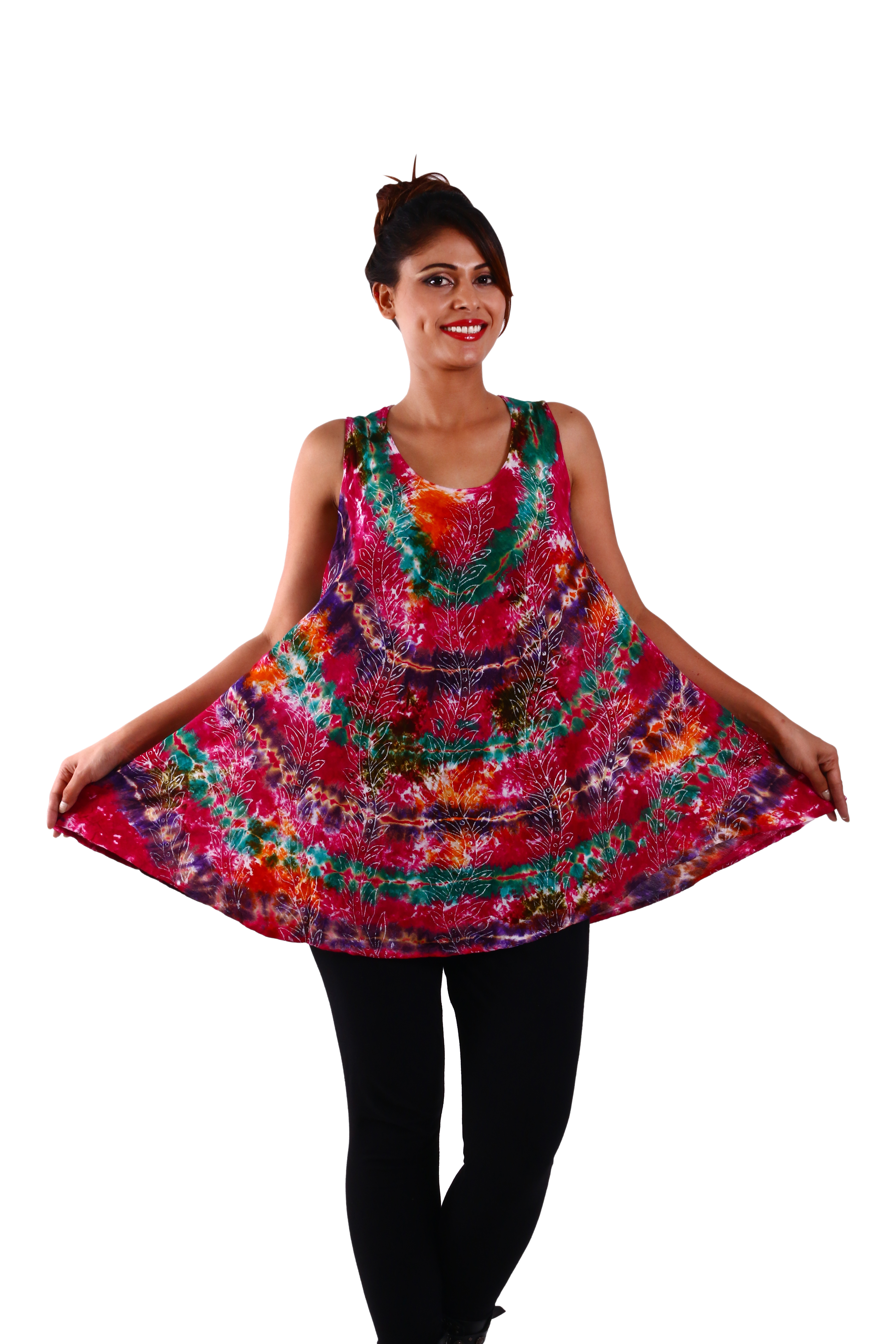 Multicolor Rayon Blouse