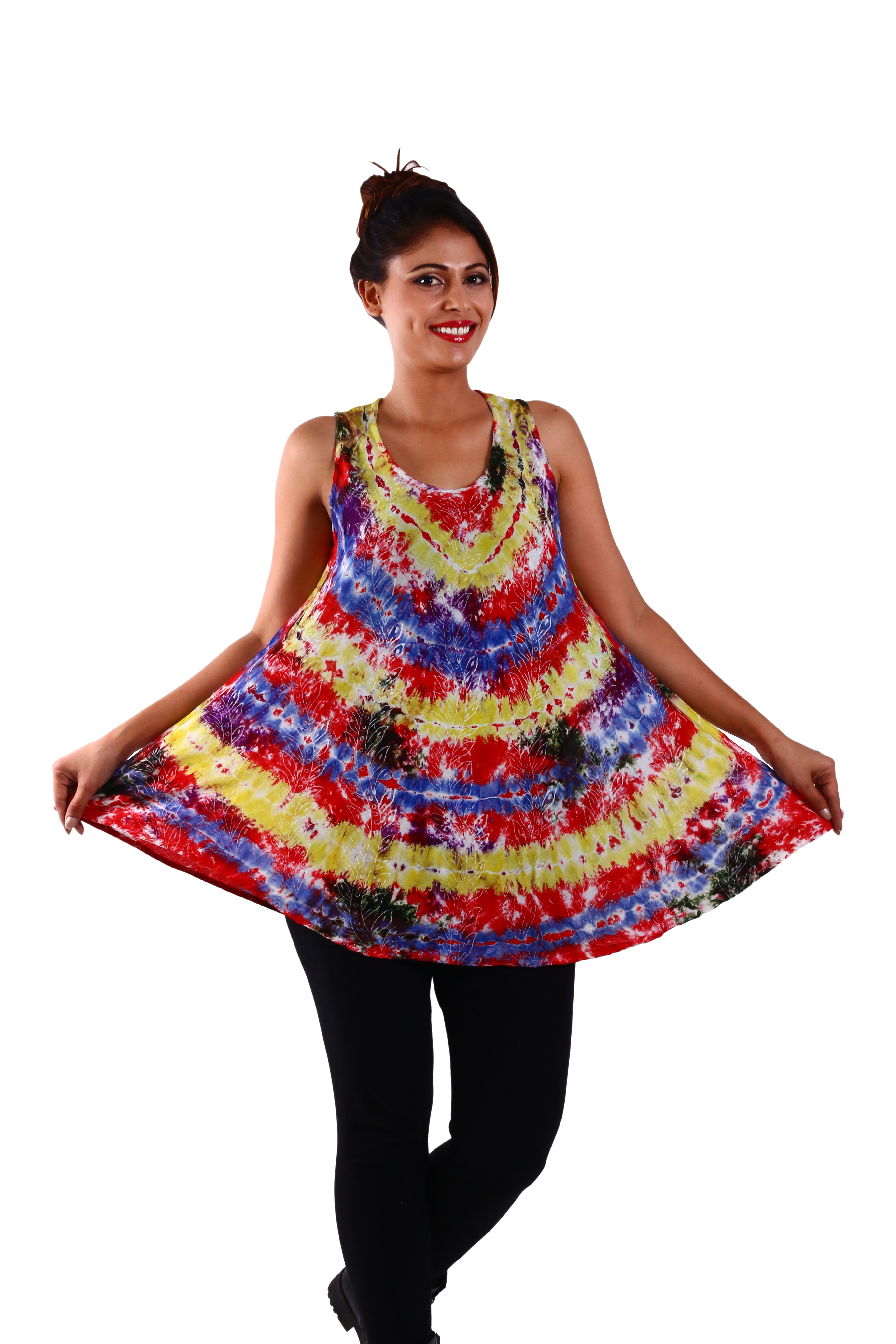Multicolor Rayon Blouse