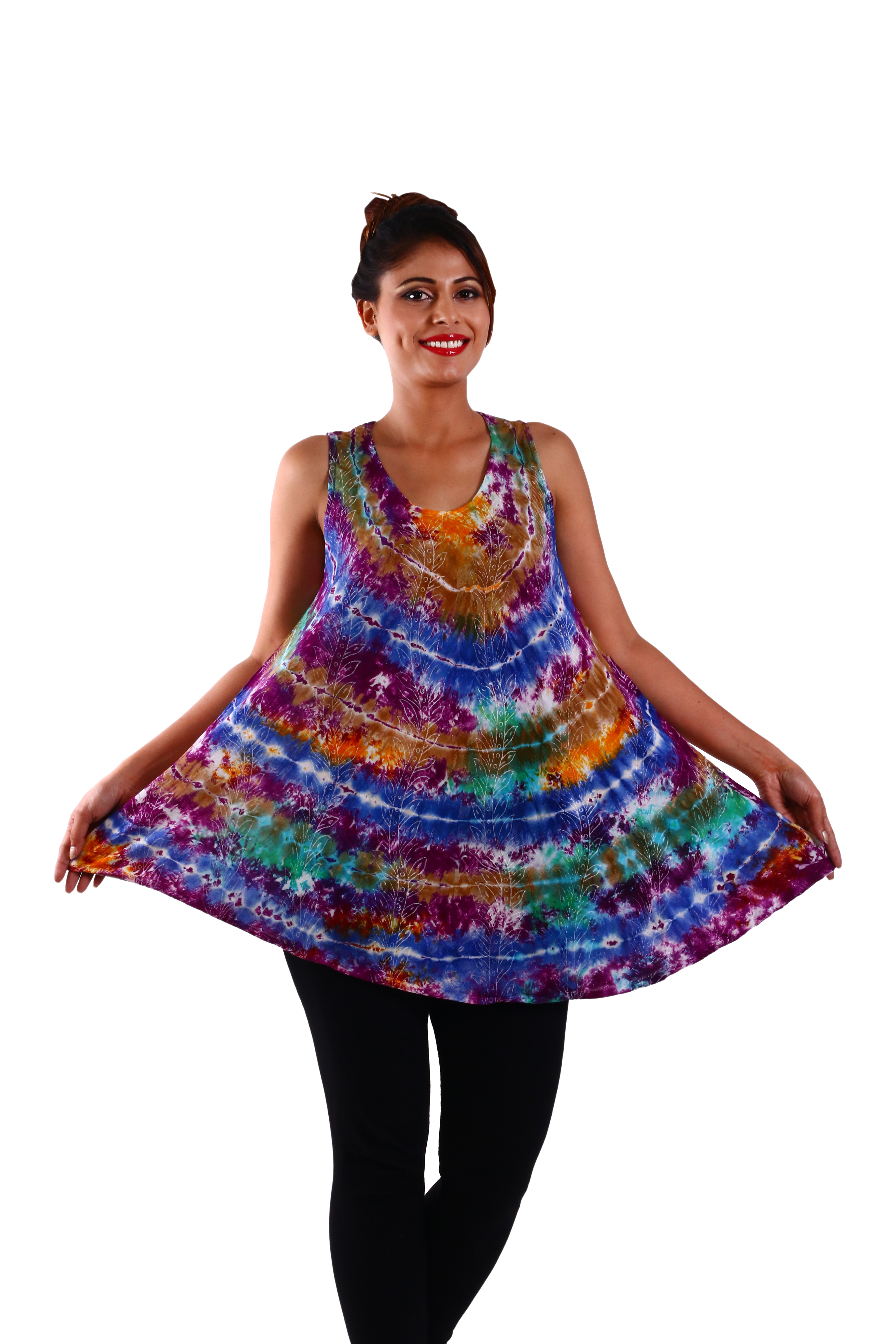 Multicolor Rayon Blouse