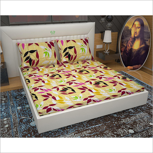Fitted Fancy Double Bed Sheet