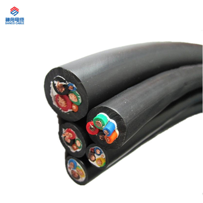 Multi Core Flexible Rubber Cables