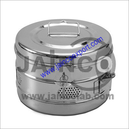 Sterilizer Shallow Dressing Drum