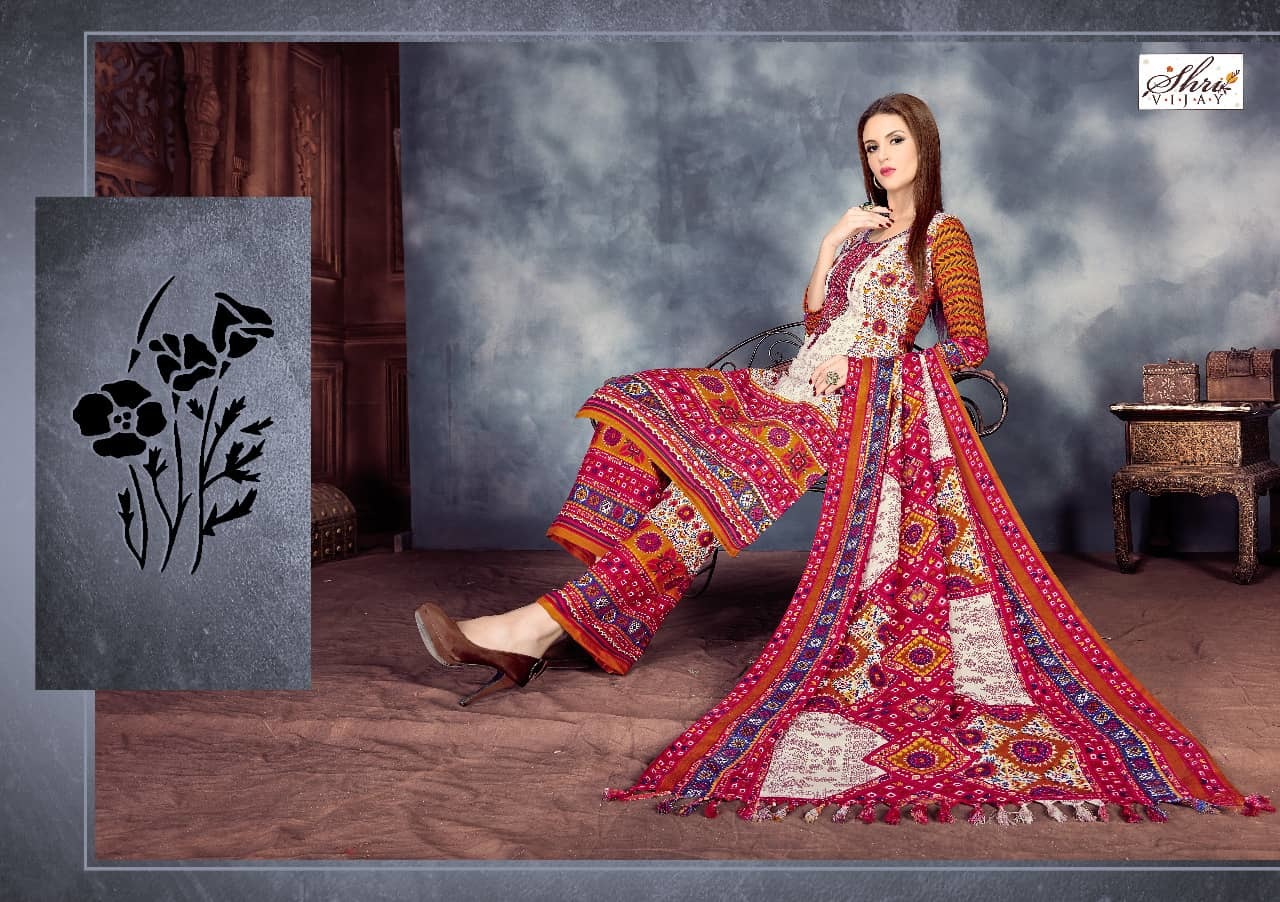 Pure Pashmina Jaqard Print