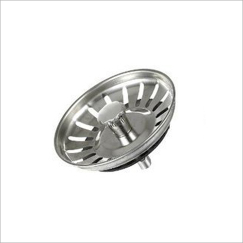 Stopper Waste Coupling - Stainless Steel, Round Shape, One Piece Structure | Leak-Proof Adapter for Easy Installation in Washbasins, Floors, and Bathtubs