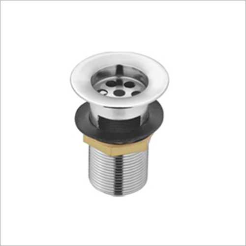 SS Waste Coupling - Stainless Steel, Size 1.5 - 2 Inch, Round Shape, One Piece Structure | Corrosion Resistant, Half Threaded Design with Overflow Window