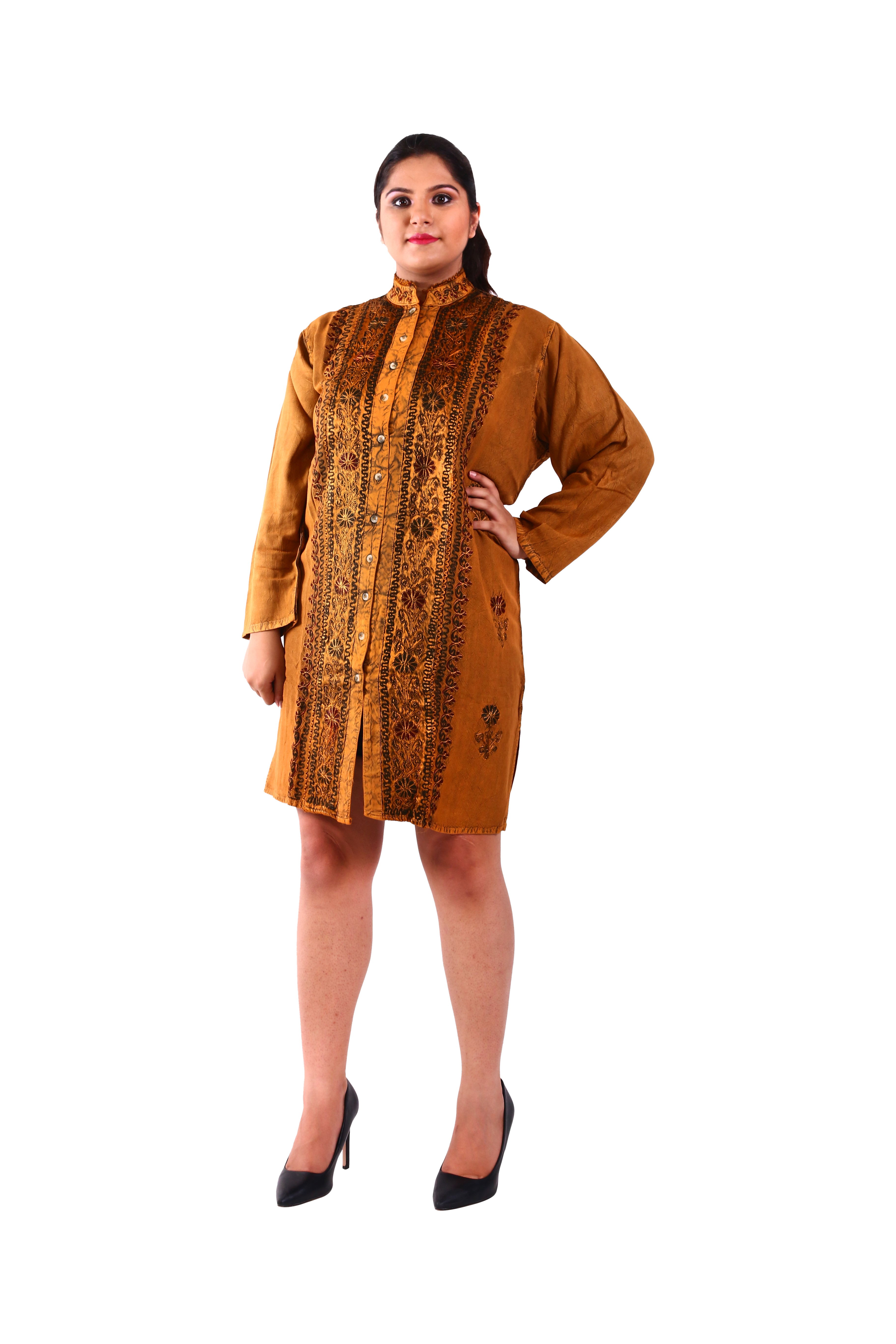 Green Satan Patch Tunic