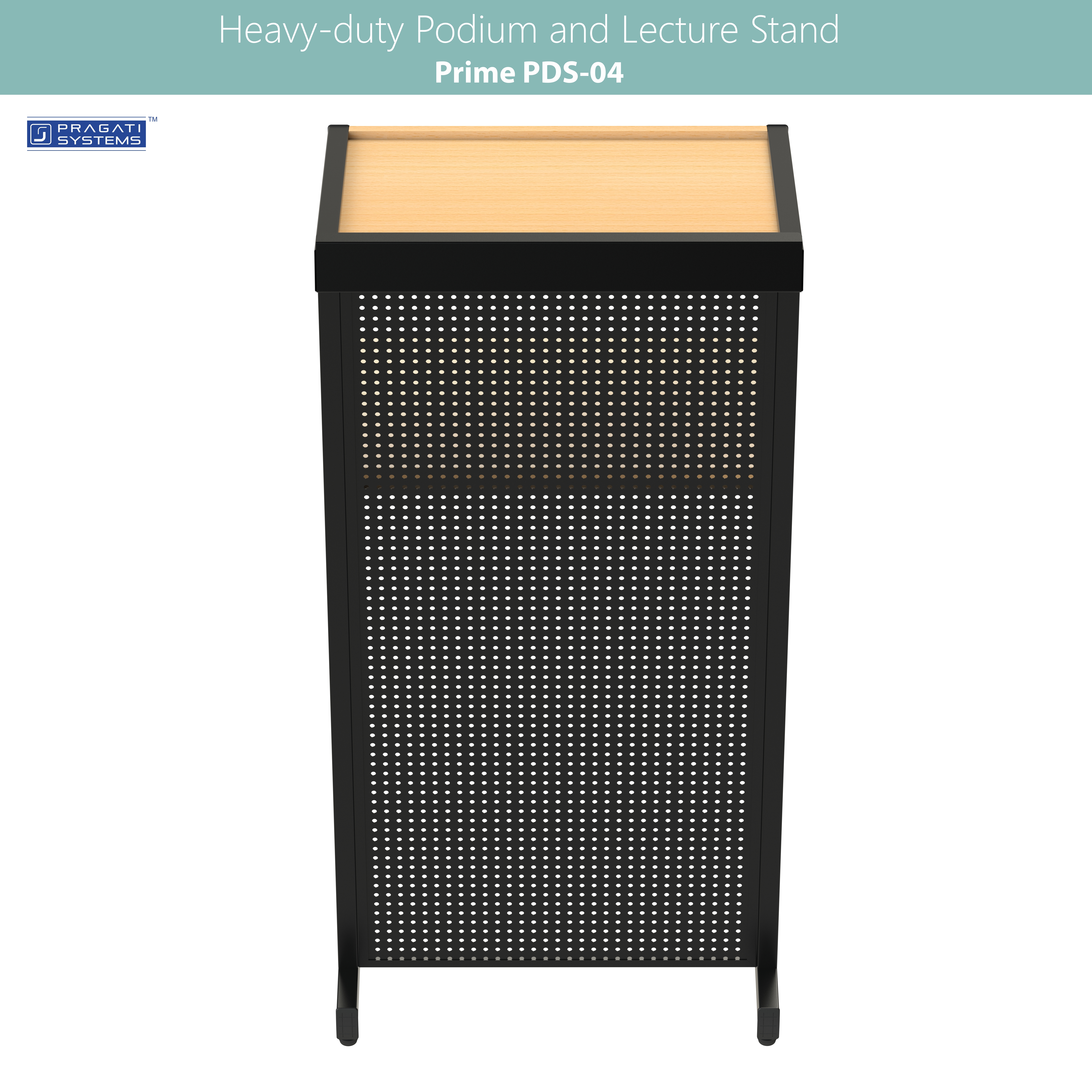 Mdf And Steel Heavy-duty Lecture Stand Pds-04