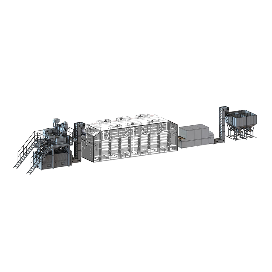Automatic Production Lines For Potato Pellets Capacity: 250a 2000 Kg/h Kilogram(kg)