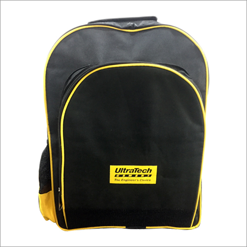 Black And Yellow Promotional College Bag