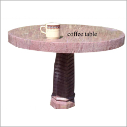 स्टोन कॉफी टेबल