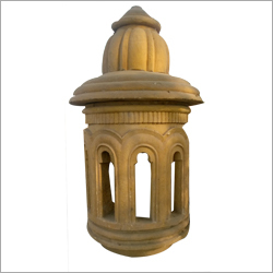 Stone Lamp Post